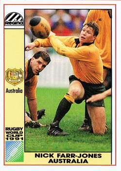 1991 Regina Rugby World Cup #4 Nick Farr-Jones Front